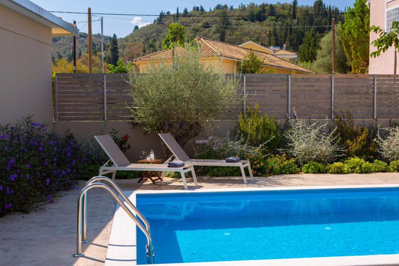 Grappolo Lefkada Villas - Vilana Ideal For Families And Small Groups Apolpaina ภายนอก รูปภาพ