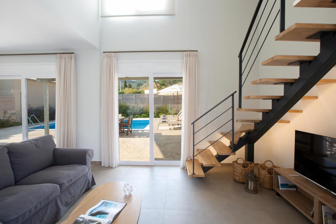 Grappolo Lefkada Villas - Vilana Ideal For Families And Small Groups Apolpaina ภายนอก รูปภาพ