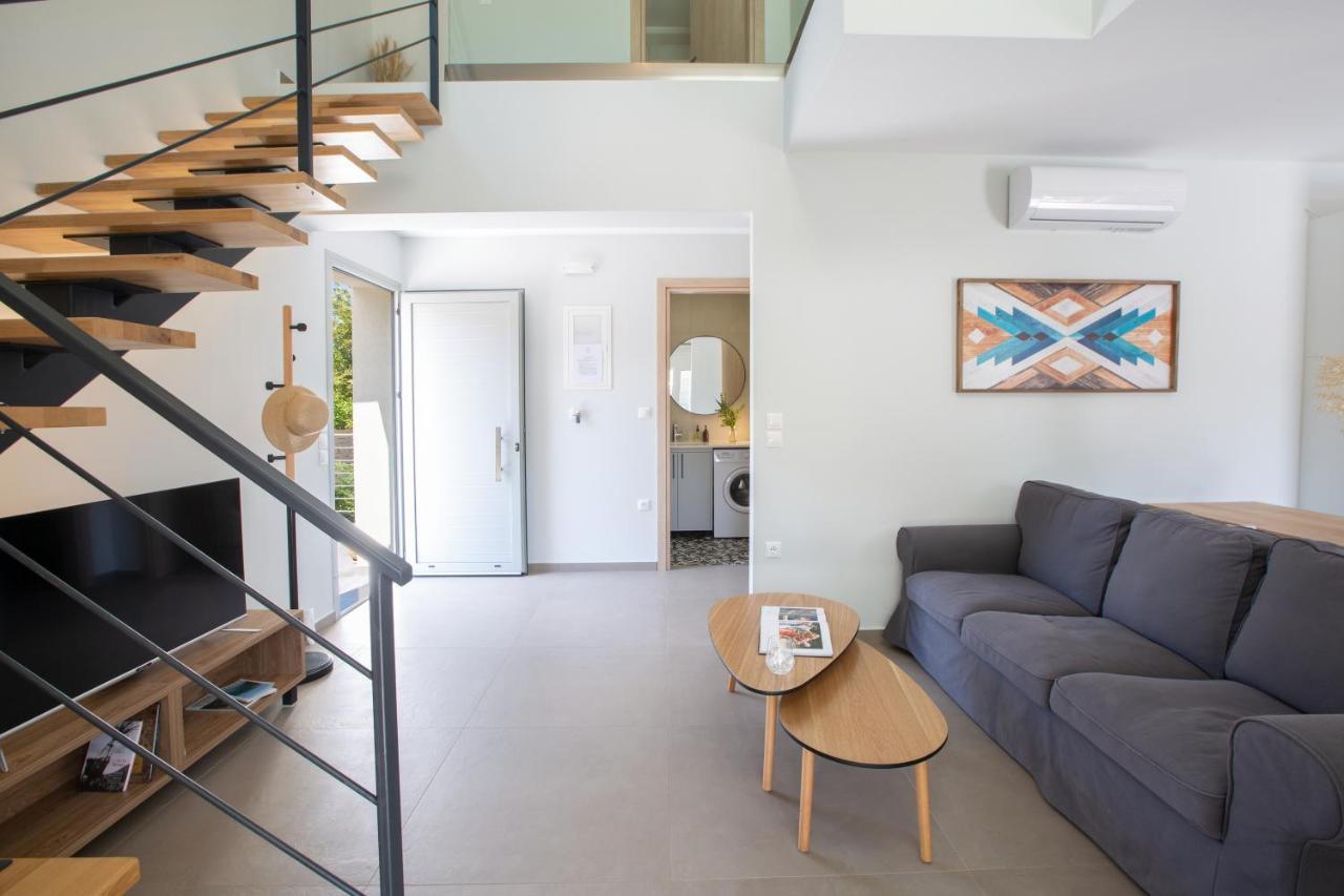 Grappolo Lefkada Villas - Vilana Ideal For Families And Small Groups Apolpaina ภายนอก รูปภาพ