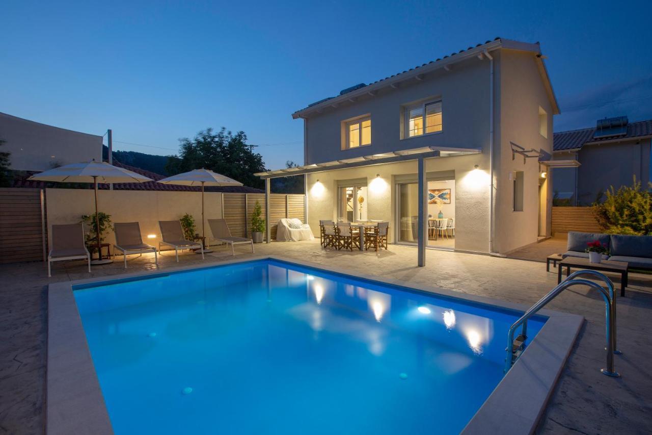 Grappolo Lefkada Villas - Vilana Ideal For Families And Small Groups Apolpaina ภายนอก รูปภาพ